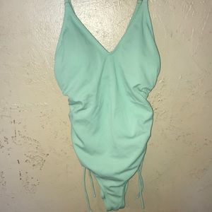 One piece bathing suit
